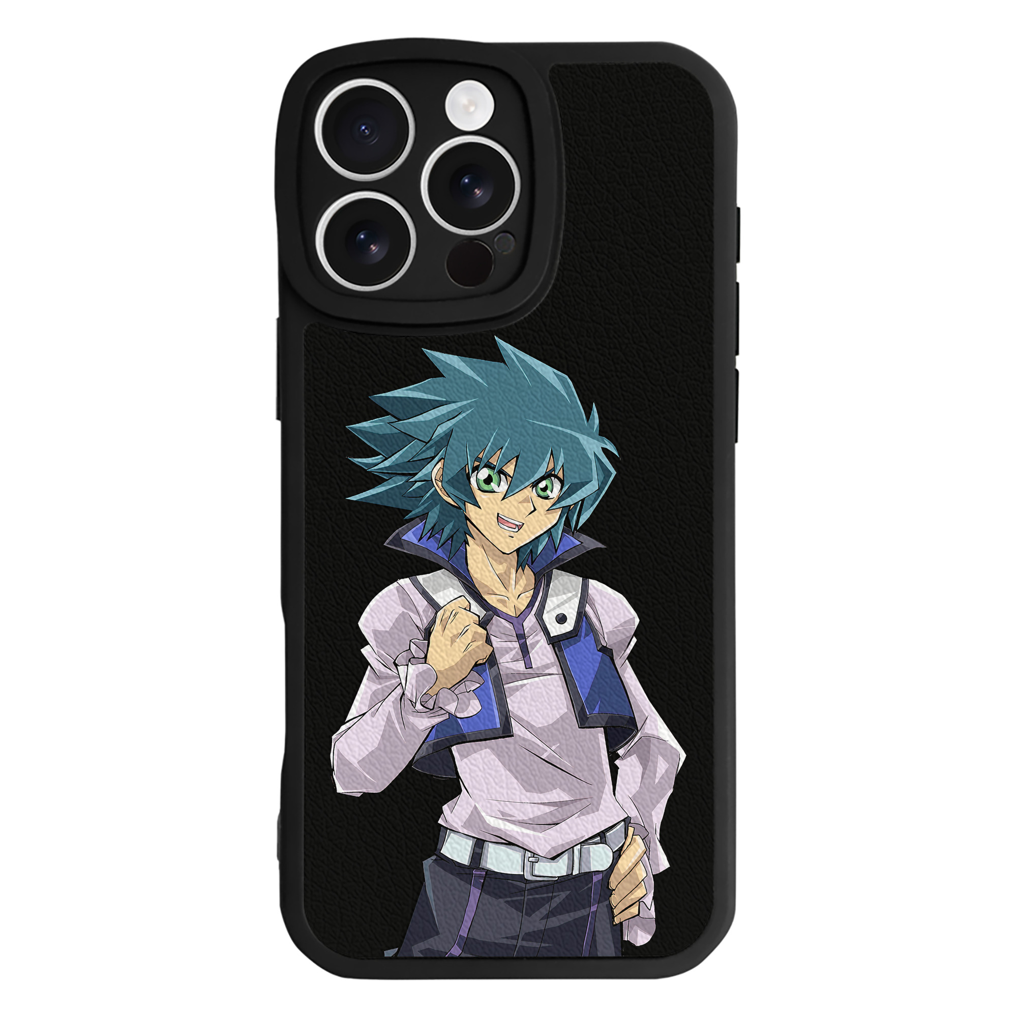 遊☆戯☆王 Yu-Gi-Oh! 【iPhone 16シリーズ対応】シリコンスマホケース（レザー調） 材質：シリコン